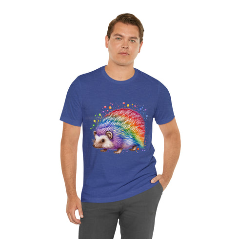 Rainbow Hedgehog - Short Sleeve Tee